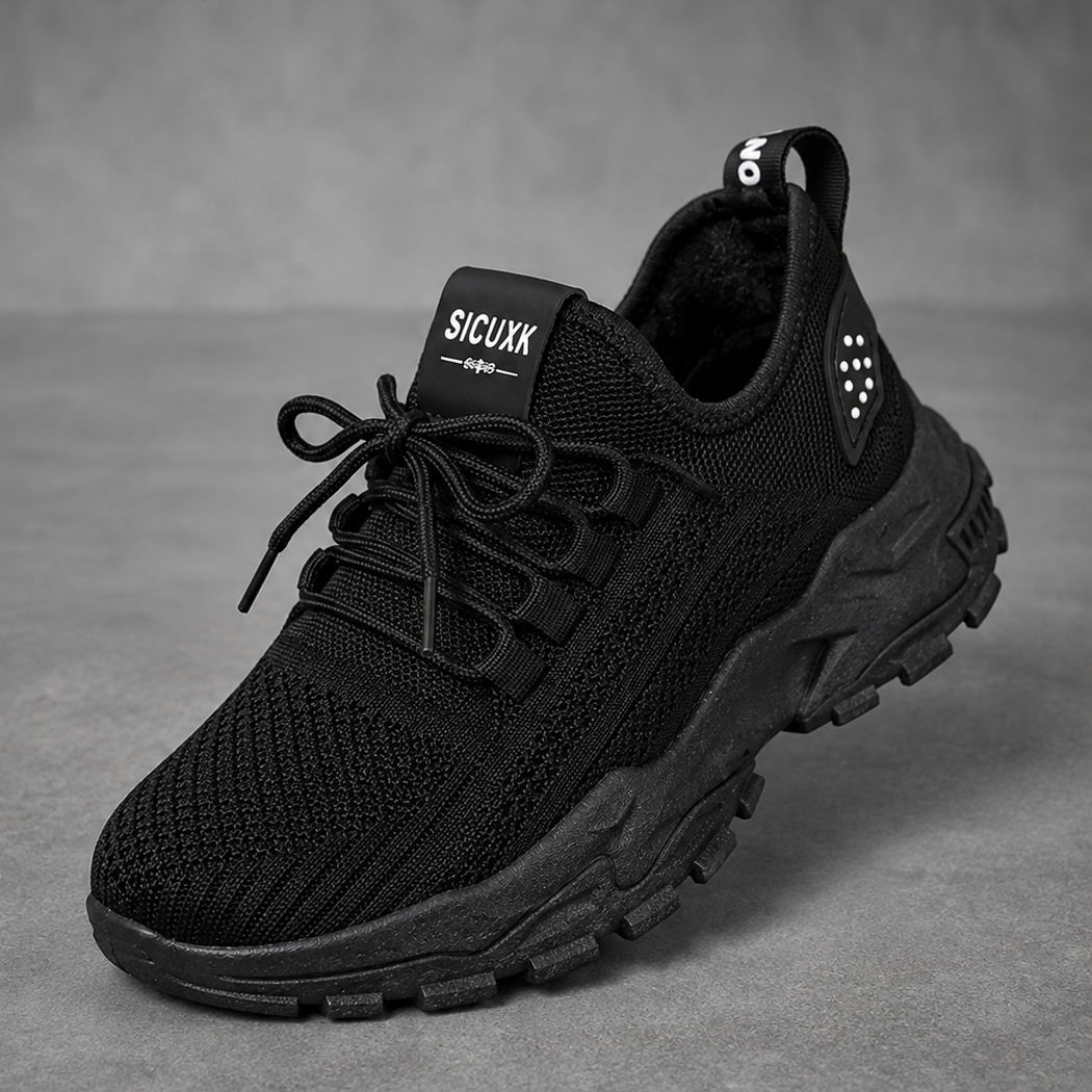 Women's ultra comfortable casual walking trainers in a lightweight design with cushioned sole, breathable construction and non-slip rubber outsole for everyday wear, commuting, shopping and travel.