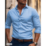 Men’s Classic Long Sleeve Button Shirt - Craw Leigh