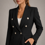 Women’s Elegant Double Breasted Blazer & Tailored Trouser - Smart Occassion Set