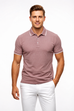 Men’s Cotton Slim Fit Polo Shirt – Craw Leigh