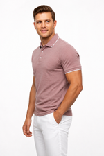 Men’s Cotton Slim Fit Polo Shirt – Craw Leigh
