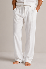 Men’s Relaxed Fit Drawstring Trousers - Craw Leigh