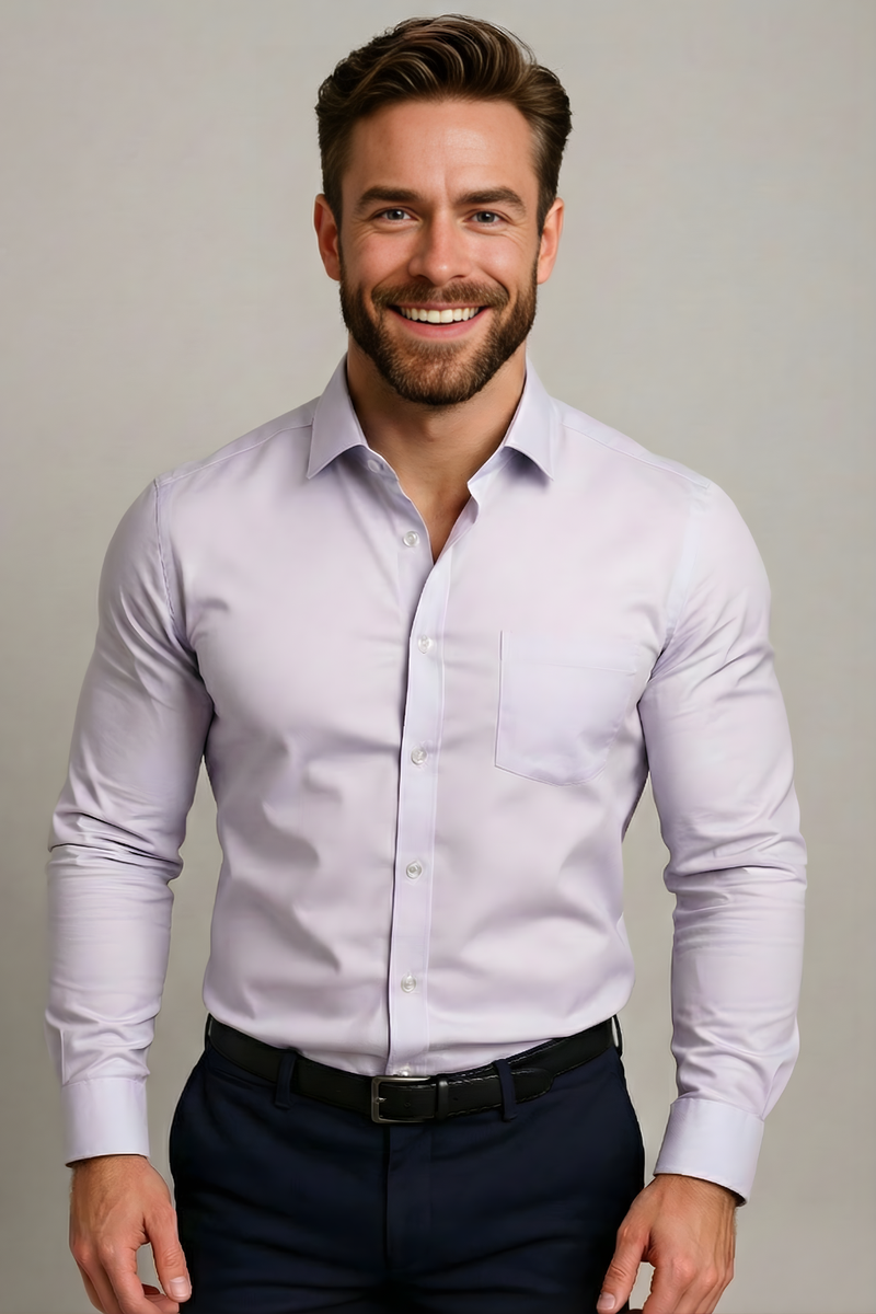 Men’s Structured Wrinkle-Free Dress Shirt - Crawleigh
