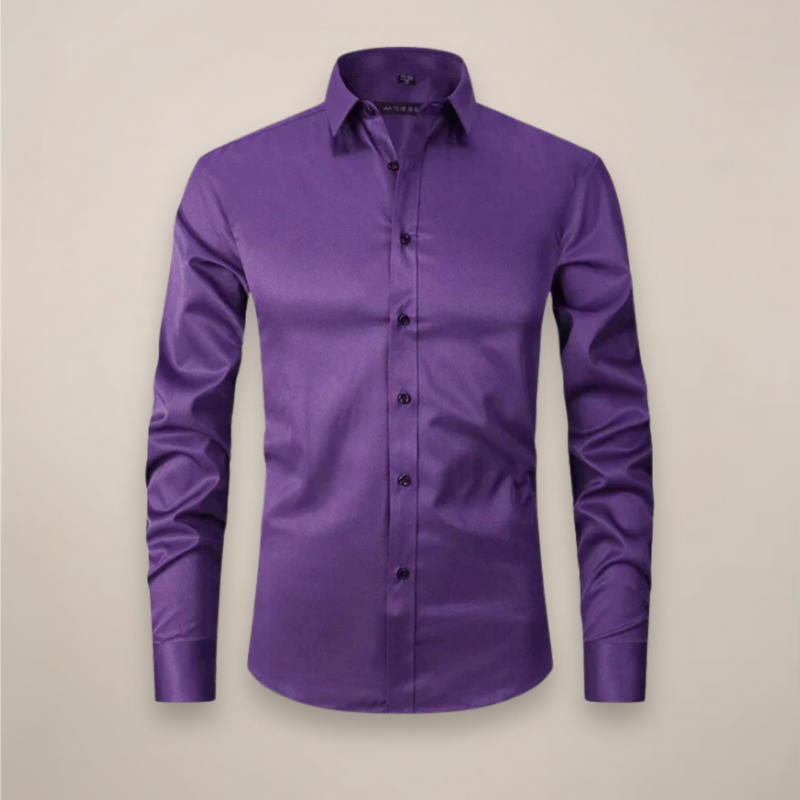 Men’s Structured Wrinkle-Free Dress Shirt - Crawleigh