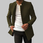 Men’s Tailored Wool Blend Coat - Crawleigh