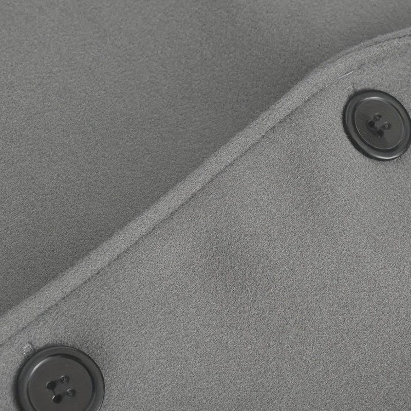 Men’s Tailored Wool Blend Coat - Crawleigh