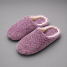 Unisex fluffy indoor slippers with a soft cloth upper, plush lining and lightweight slip-on design, featuring a non-slip cushioned sole for warm, comfortable indoor wear during autumn and winter.