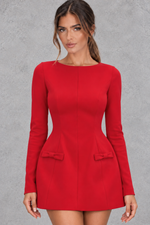 Women’s Long Sleeve Bodycon Mini Dress