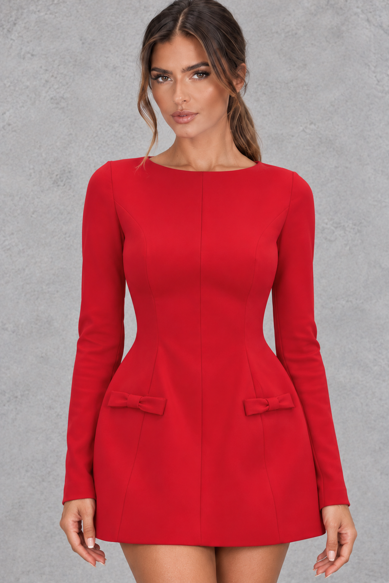 Women’s Long Sleeve Bodycon Mini Dress