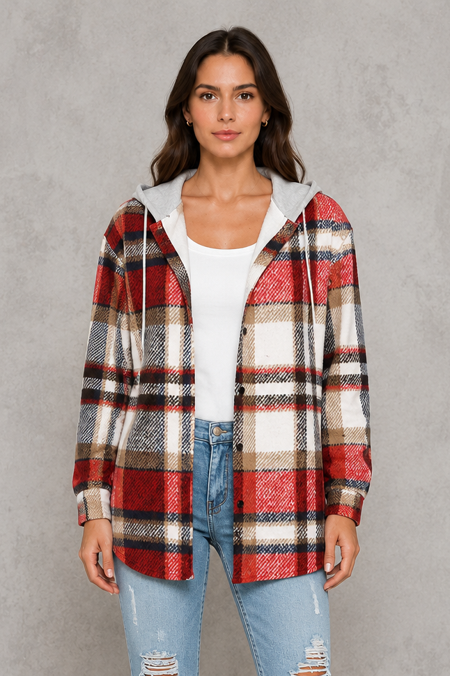 Women’s soft lightweight autumn jacket with an elegant, flattering everyday fit.