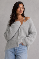 Women’s Button-Front Knit Cardigan for Casual & Everyday Wear