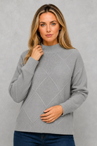 Women's premium cashmere turtleneck sweater with a regular fit, soft-touch knit, long sleeves, and a cosy high neckline for everyday wear.