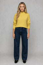 Women's premium cashmere turtleneck sweater with a regular fit, soft-touch knit, long sleeves, and a cosy high neckline for everyday wear.