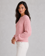 Women’s Chunky Knit Jumper - Crew Neck Relaxed Fit Pullover