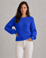 Women’s Chunky Knit Jumper - Crew Neck Relaxed Fit Pullover