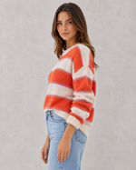 Women’s Striped Knit Jumper for Casual & Everyday Wear