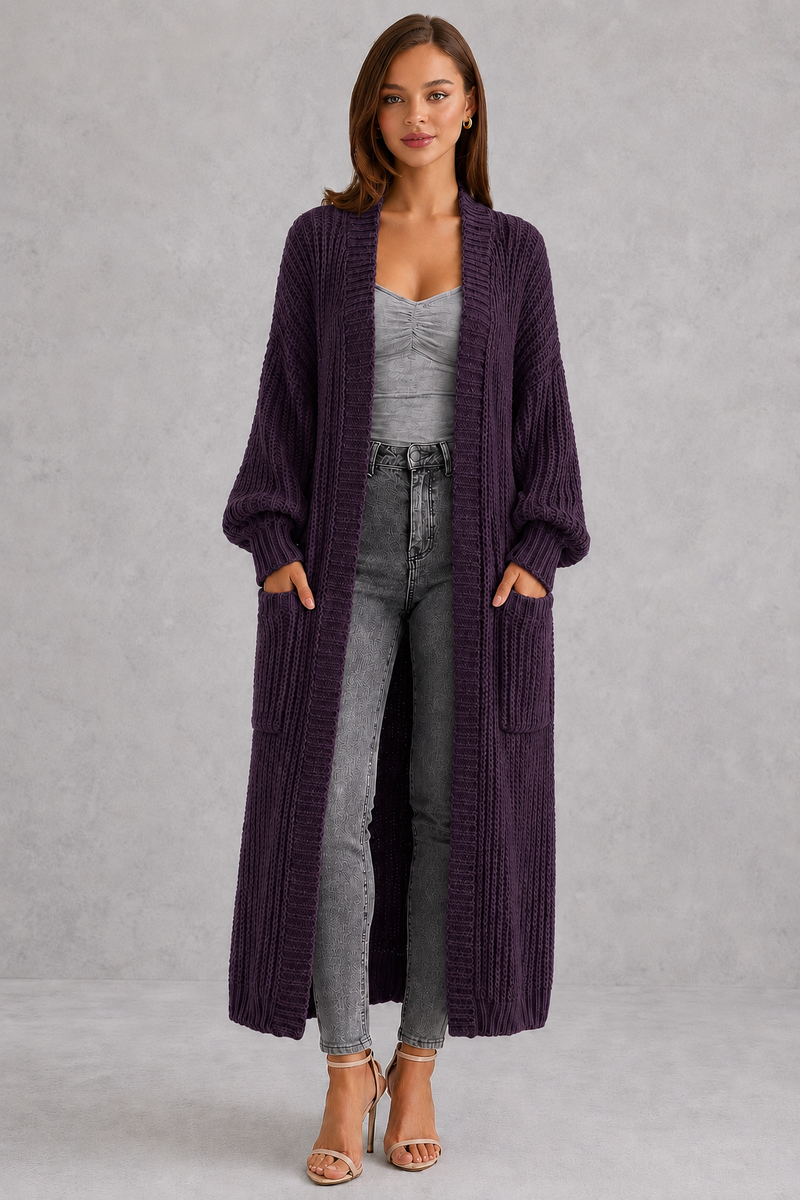 Women’s V-Neck Button Front Knit Cardigan for Casual & Everyday Wear