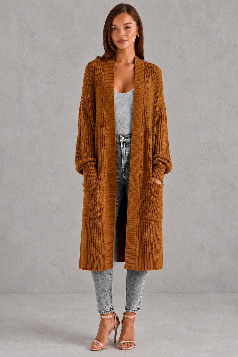 Women’s V-Neck Button Front Knit Cardigan for Casual & Everyday Wear