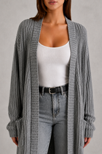 Women’s V-Neck Button Front Knit Cardigan for Casual & Everyday Wear