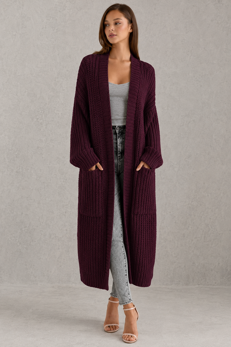 Women’s V-Neck Button Front Knit Cardigan for Casual & Everyday Wear