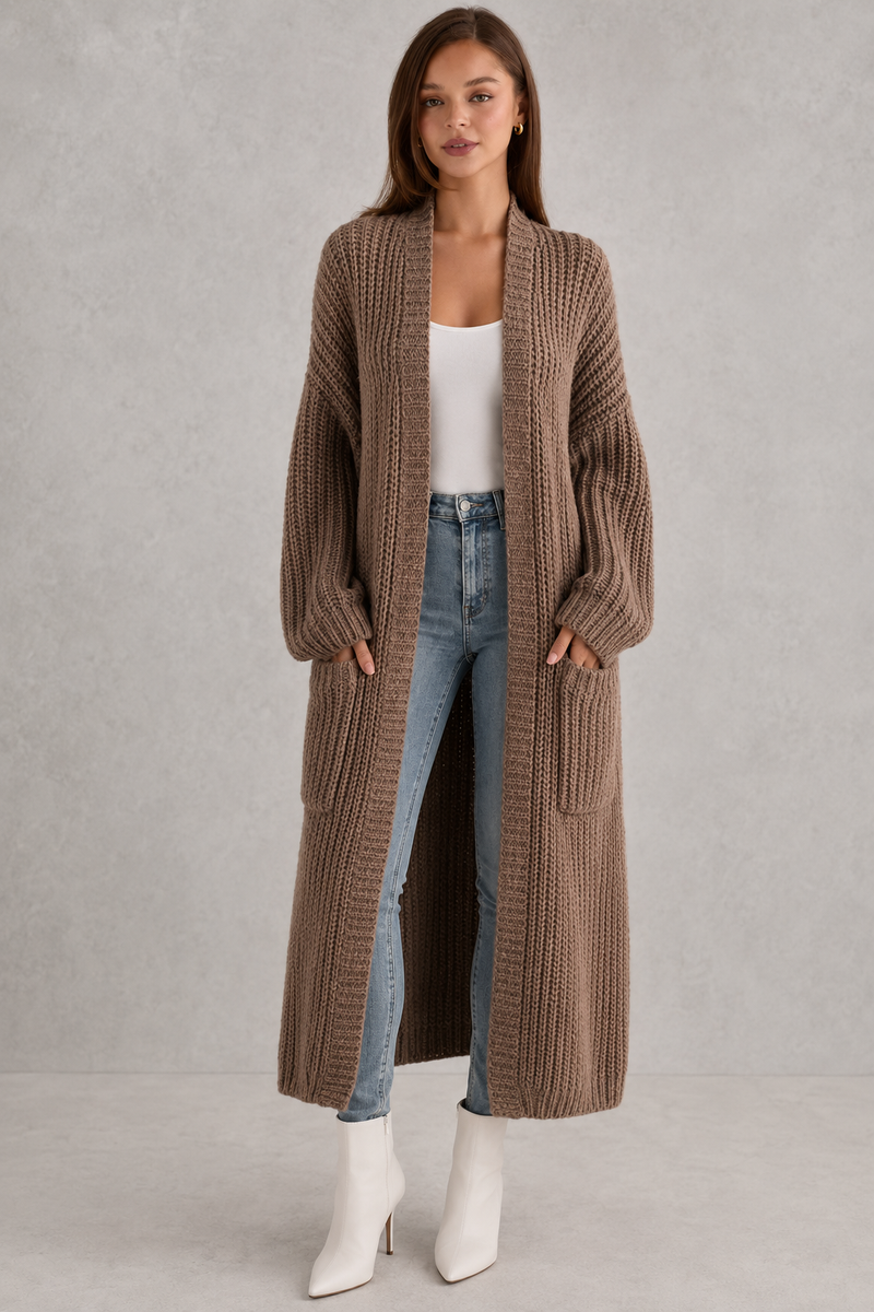 Women’s V-Neck Button Front Knit Cardigan for Casual & Everyday Wear