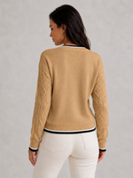 Women’s Striped Knit Jumper for Casual & Everyday Wear