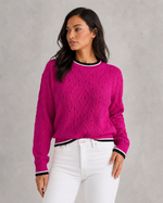 Women’s Striped Knit Jumper for Casual & Everyday Wear