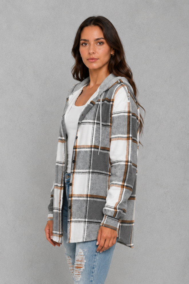 Women’s soft lightweight autumn jacket with an elegant, flattering everyday fit.