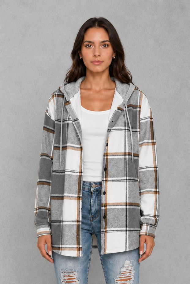 Women’s soft lightweight autumn jacket with an elegant, flattering everyday fit.