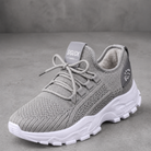 Women's ultra comfortable casual walking trainers in a lightweight design with cushioned sole, breathable construction and non-slip rubber outsole for everyday wear, commuting, shopping and travel.