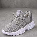 Women's ultra comfortable casual walking trainers in a lightweight design with cushioned sole, breathable construction and non-slip rubber outsole for everyday wear, commuting, shopping and travel.