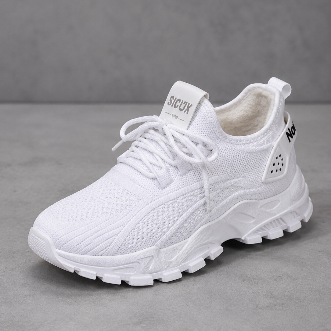 Women's ultra comfortable casual walking trainers in a lightweight design with cushioned sole, breathable construction and non-slip rubber outsole for everyday wear, commuting, shopping and travel.