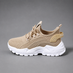 Women's ultra comfortable casual walking trainers in a lightweight design with cushioned sole, breathable construction and non-slip rubber outsole for everyday wear, commuting, shopping and travel.