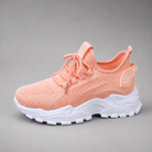 Women's ultra comfortable casual walking trainers in a lightweight design with cushioned sole, breathable construction and non-slip rubber outsole for everyday wear, commuting, shopping and travel.
