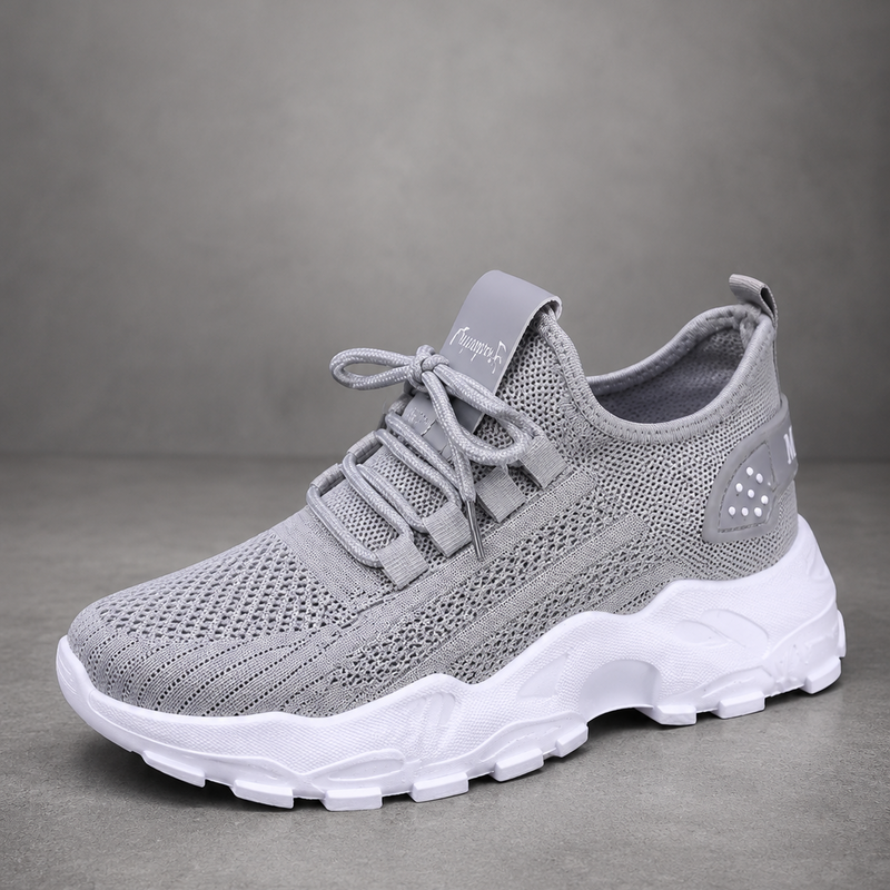 Women's ultra comfortable casual walking trainers in a lightweight design with cushioned sole, breathable construction and non-slip rubber outsole for everyday wear, commuting, shopping and travel.