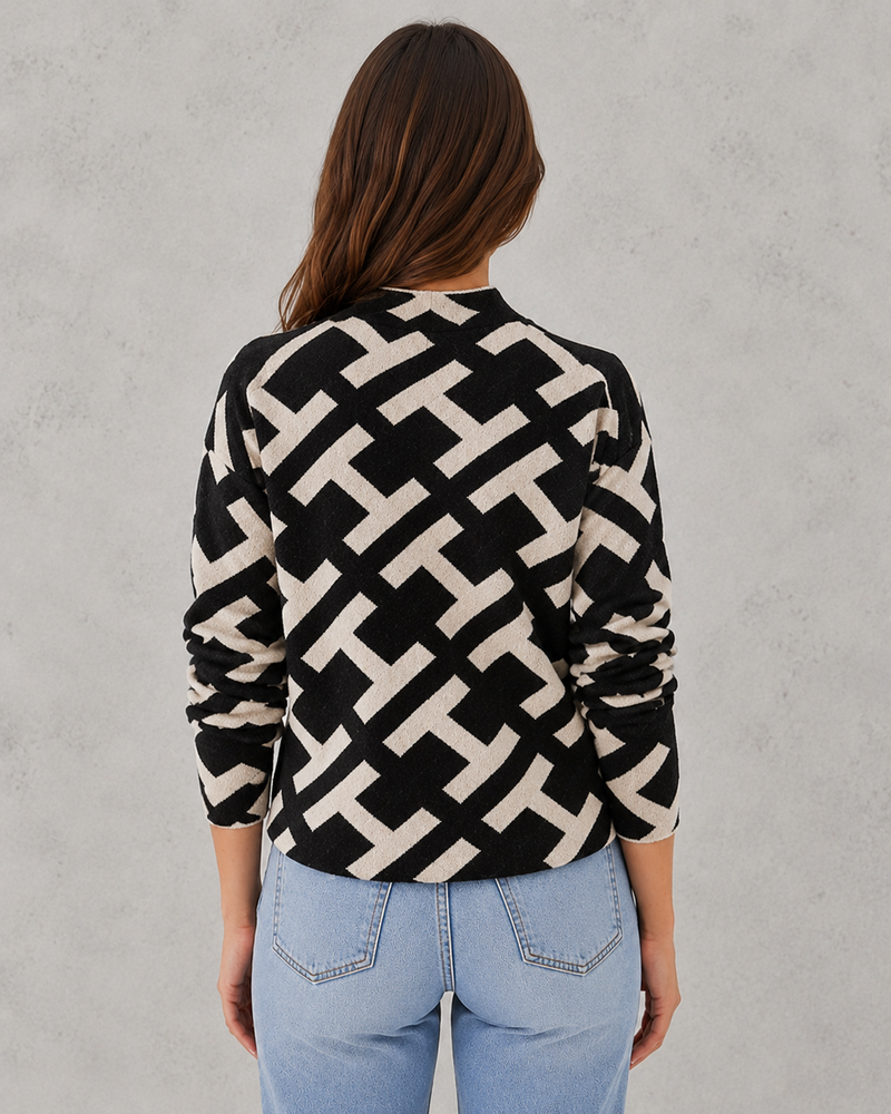 Women’s Velvet Knit Turtleneck Sweater for Winter & Everyday Wear