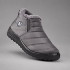Women's waterproof faux fur-lined ankle snow boots with a quilted upper, lightweight slip-on design, round toe and durable non-slip sole, providing warm, comfortable and weather-resistant winter footwear for everyday outdoor wear.