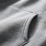 Close-up of gray fabric with a focus on texture and folds2