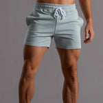 Men’s striped cotton blend shorts with relaxed fit for casual wear