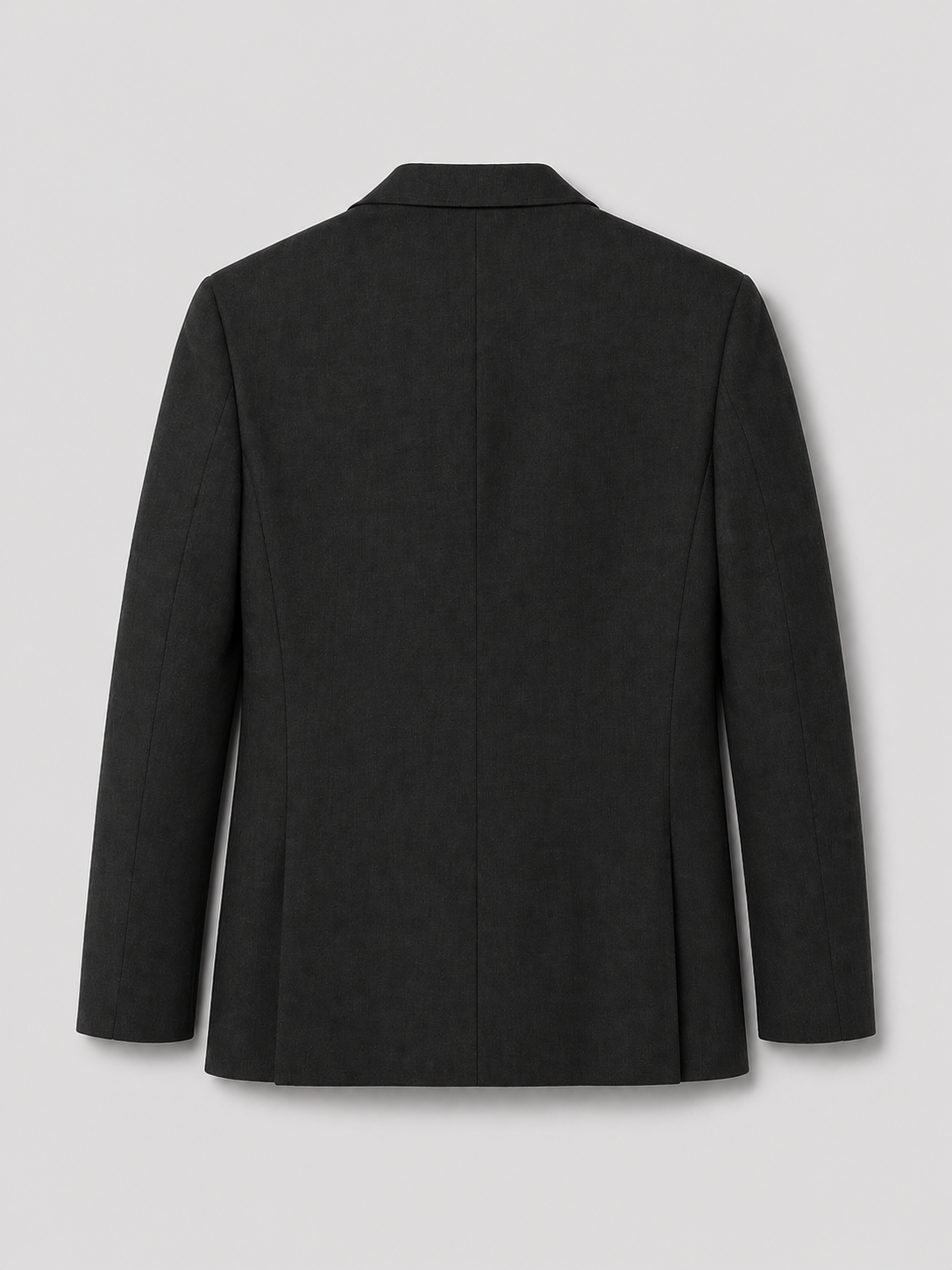 Black jacket on a light gray background