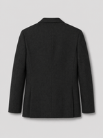 Black jacket on a light gray background