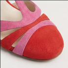 Women’s ankle strap heels with comfortable fit and cushioned sole
