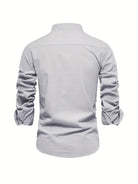 Light gray shirt on a white background