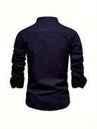 Black shirt on a white background