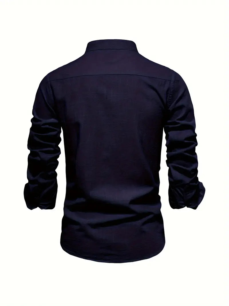 Black shirt on a white background
